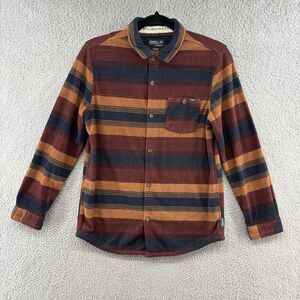 O'Neill flannel button up shirt striped warm coastal boys size XL